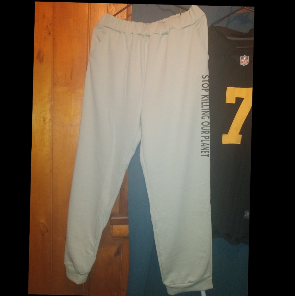 SHEIN - mint green sweats